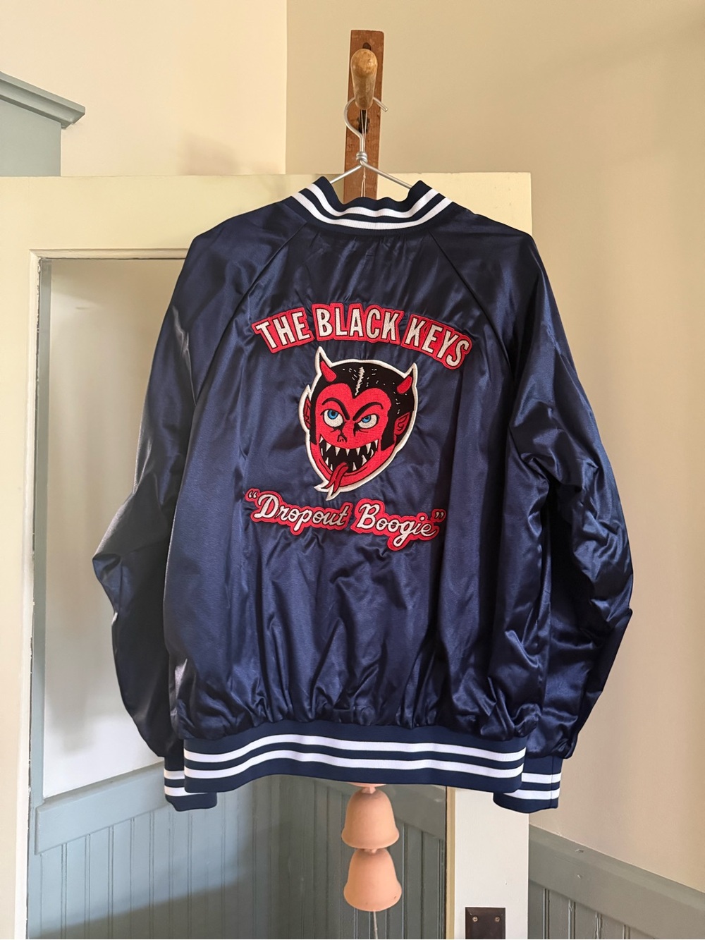 The Black Keys ‘Dropout Boogie’ Varsity Jacket | Sz L - Never Worn